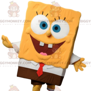 Costume della mascotte di SpongeBob BIGGYMONKEY™. Costume da