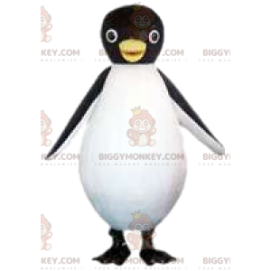 Traje de mascote de pinguim BIGGYMONKEY™ muito fofo. fantasia