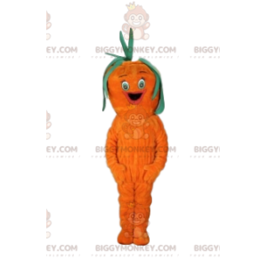 Wortel BIGGYMONKEY™ mascottekostuum. wortel kostuum -