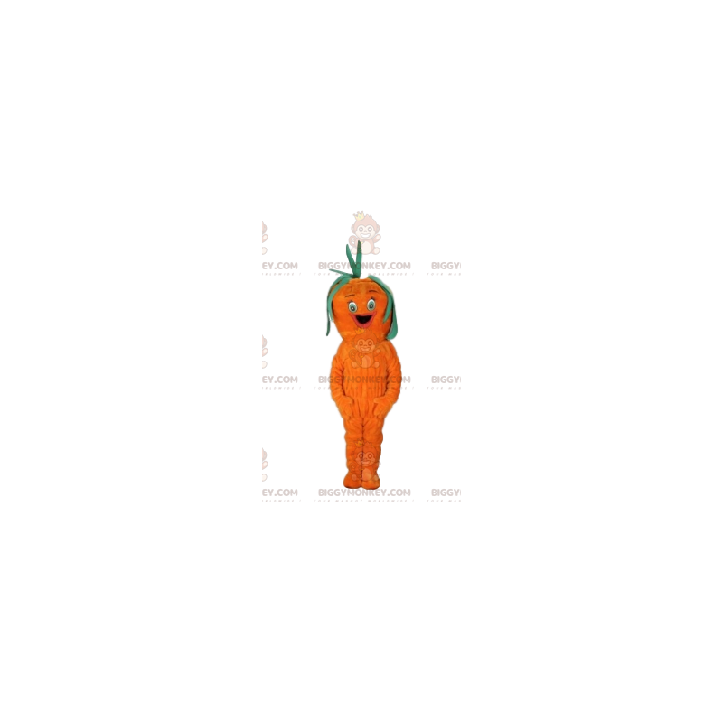 Costume da mascotte BIGGYMONKEY™ carota. costume da carota -