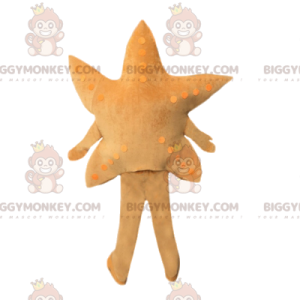 Disfraz de mascota Star BIGGYMONKEY™ beige. disfraz de estrella