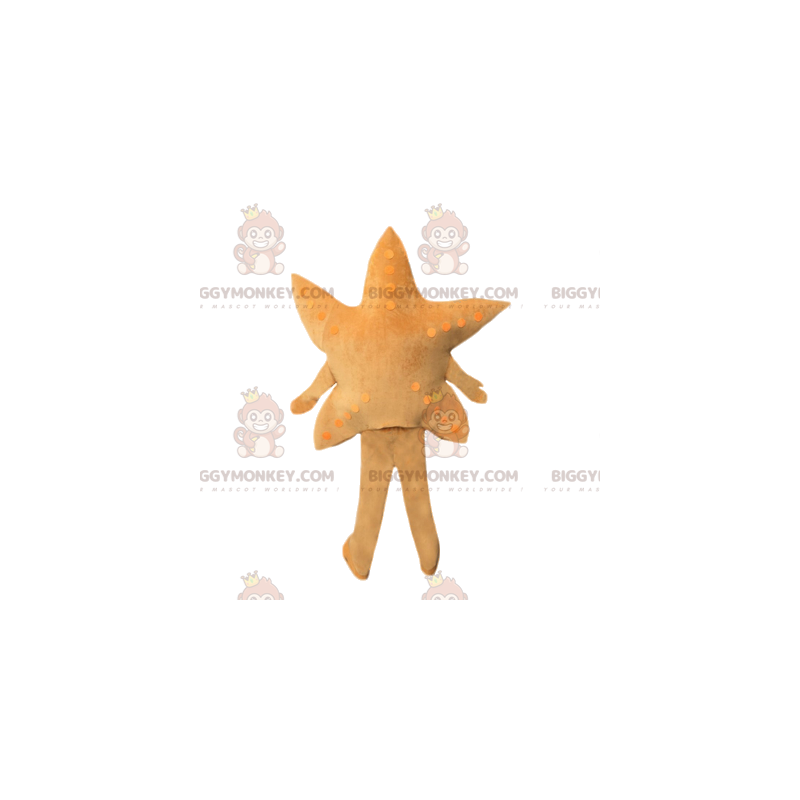 Beige Star BIGGYMONKEY™ Mascot Costume. star costume –