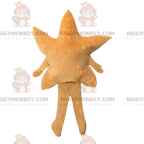 Beige Star BIGGYMONKEY™ Mascot Costume. star costume -
