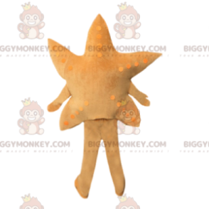 Beige Star BIGGYMONKEY™ Mascot Costume. star costume –