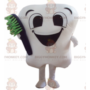 Disfraz de mascota gigante de dientes blancos BIGGYMONKEY™ con