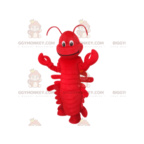 Costume de mascotte BIGGYMONKEY™ de homard. Costume de homard -