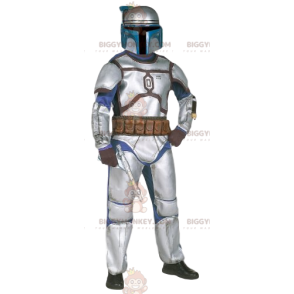 Kostým maskota Sci-Fi Warrior BIGGYMONKEY™. kostým bojovníka –