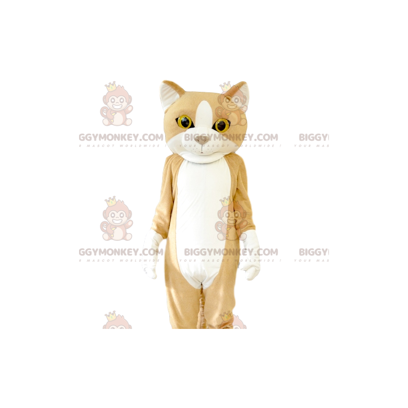 Costume de mascotte BIGGYMONKEY™ de chat avec de beaux yeux