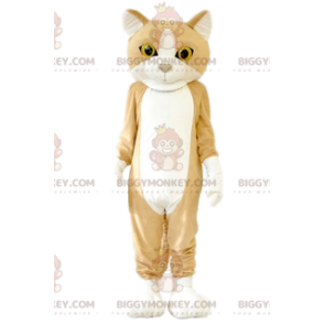 BIGGYMONKEY™ mascot costume of cat with beautiful yellow eyes.