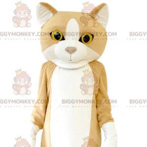 BIGGYMONKEY™ μασκότ στολή γάτας με όμορφα κίτρινα μάτια. στολή