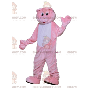 Traje de mascote de porco BIGGYMONKEY™. fantasia de porco –