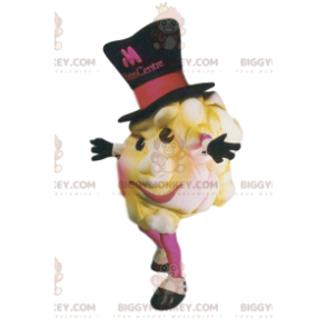 Costume de mascotte BIGGYMONKEY™ de pop-corn appétissant avec