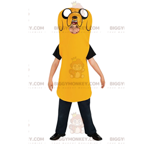 Geel BIGGYMONKEY™-mascottekostuum voor honden. geel