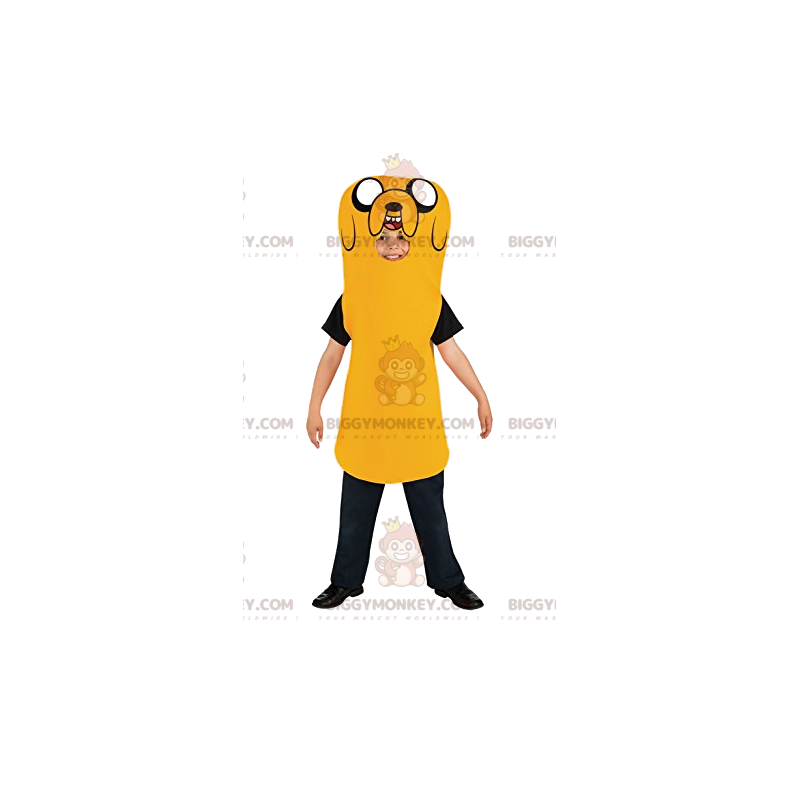 Kostium maskotki żółtego psa BIGGYMONKEY™. żółty kostium psa -