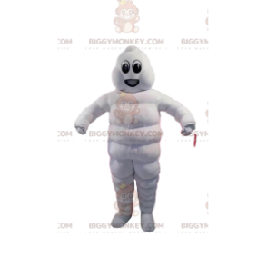 BIGGYMONKEY™ Costume da mascotte gonfiabile da uomo bianco -