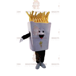 BIGGYMONKEY™ Fries Tray -maskottiasu. Ranskanperunatarjotin asu