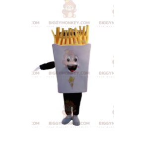 BIGGYMONKEY™ Fries Tray -maskottiasu. Ranskanperunatarjotin asu