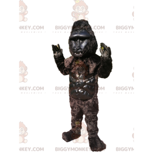 Black Gorilla BIGGYMONKEY™ Mascot Costume. Black Gorilla