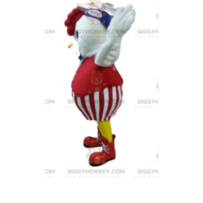 Kostium Maskotka Kurczak BIGGYMONKEY™ w czerwonym kolorze.