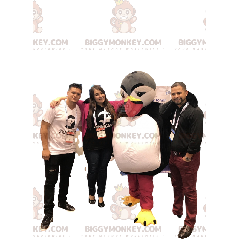 Στολή μασκότ BIGGYMONKEY™ Puffin, από το Prestashop. φουσκωτό