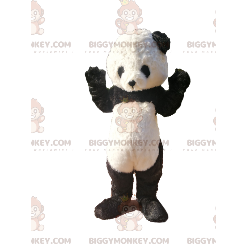 Fato de mascote Panda BIGGYMONKEY™. Traje de panda. –