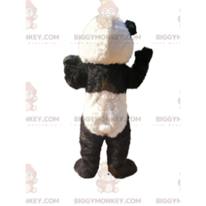 Panda BIGGYMONKEY™ mascottekostuum. Panda kostuum. -