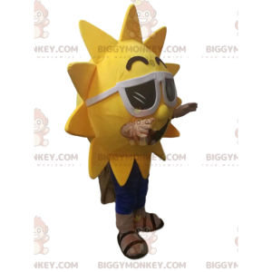 Costume de mascotte BIGGYMONKEY™ de soleil avec des...lunettes