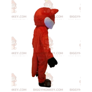 Costume de mascotte BIGGYMONKEY™ de renard orange et blanc.