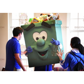 Giant Green Bin BIGGYMONKEY™ Mascot Costume - Recycling