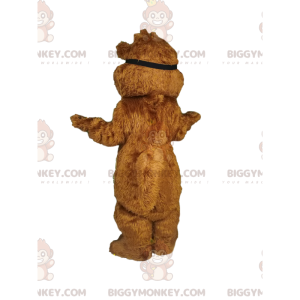 Beaver BIGGYMONKEY™ maskotkostume med beskyttelsesbriller. -