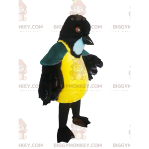 BIGGYMONKEY™ costume mascotte di uccello colorato e maestoso.