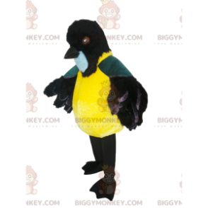 BIGGYMONKEY™ maskotdräkt av färgglad och majestätisk fågel.