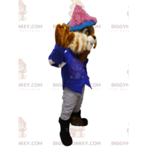 BIGGYMONKEY™ Costume della mascotte del gatto con gli stivali