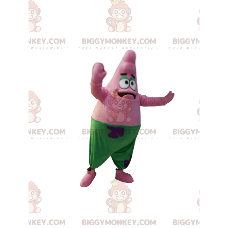 BIGGYMONKEY™ maskotkostume af Patrick, søstjernen i SpongeBob