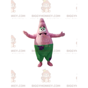 BIGGYMONKEY™ maskotdräkt av Patrick, sjöstjärnan i Svampbob