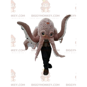 BIGGYMONKEY™ Giant Gray Octopus Mascot Costume. octopus costume