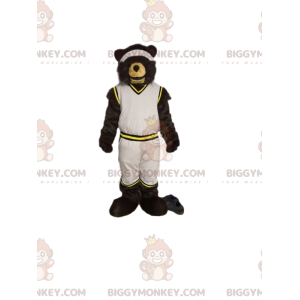Costume de mascotte BIGGYMONKEY™ d'ours en tenue de sport