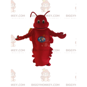 Costume da mascotte BIGGYMONKEY™ Aragosta rossa. Costume da