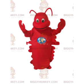 Costume da mascotte BIGGYMONKEY™ Aragosta rossa. Costume da