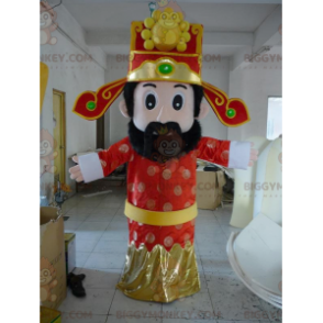 Kostým maskota Oriental Man Sultan King BIGGYMONKEY™ –