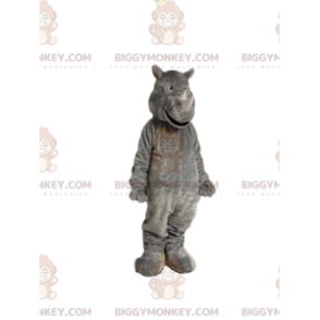 BIGGYMONKEY™ Gray Rhinoceros Mascot Costume. Rhino costume –