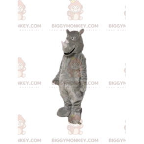 BIGGYMONKEY™ Gray Rhinoceros Mascot Costume. Rhino costume –