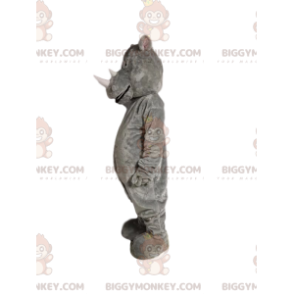 BIGGYMONKEY™ Gray Rhinoceros Mascot Costume. Rhino costume –