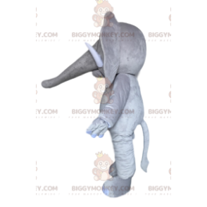 Disfraz de mascota Majestic Grey Elephant BIGGYMONKEY™. disfraz