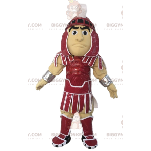 Armored Roman Warrior BIGGYMONKEY™ Mascot Costume. Warrior