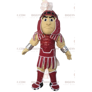 Costume mascotte BIGGYMONKEY™ da guerriero romano corazzato.