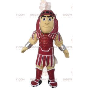 Armored Roman Warrior BIGGYMONKEY™ Mascot Costume. Warrior