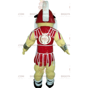 Armored Roman Warrior BIGGYMONKEY™ Mascot Costume. Warrior