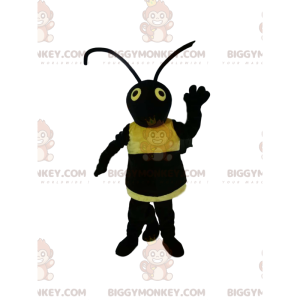 Disfraz de mascota Avispa negra y amarilla BIGGYMONKEY™.