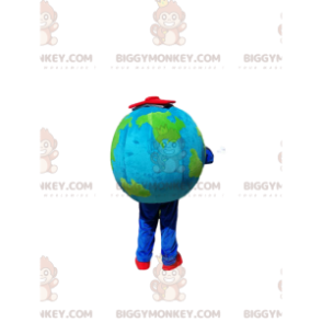 Disfraz de mascota Earth BIGGYMONKEY™. Disfraz de tierra -